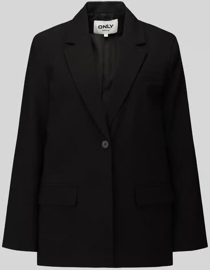 Only Loose fit lange blazer met reverskraag model 'NOELIA-YASMINE'