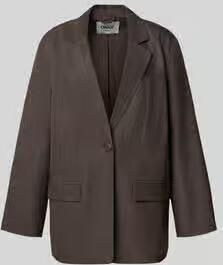 Only Loose fit longblazer met reverskraag model 'LINDA'