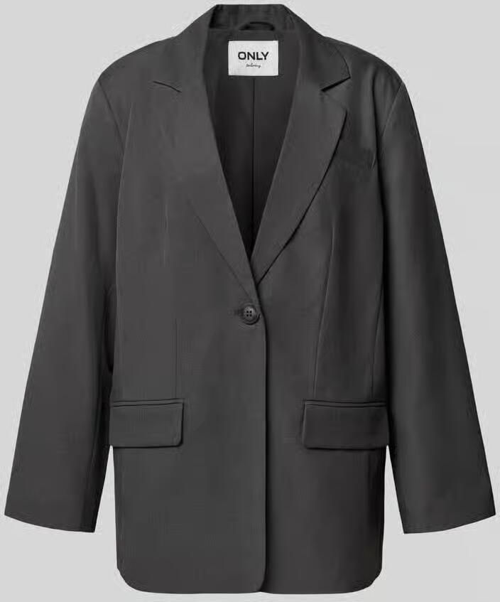 Only Loose fit longblazer met reverskraag model 'LINDA' - Foto 3