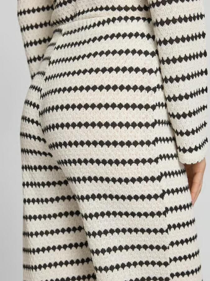 Only loose fit stoffen broek met katoen model 'EVA LIFE'