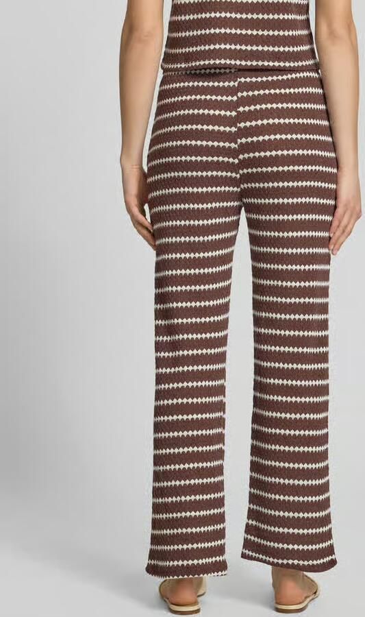 Only loose fit stoffen broek met katoen model 'EVA LIFE'
