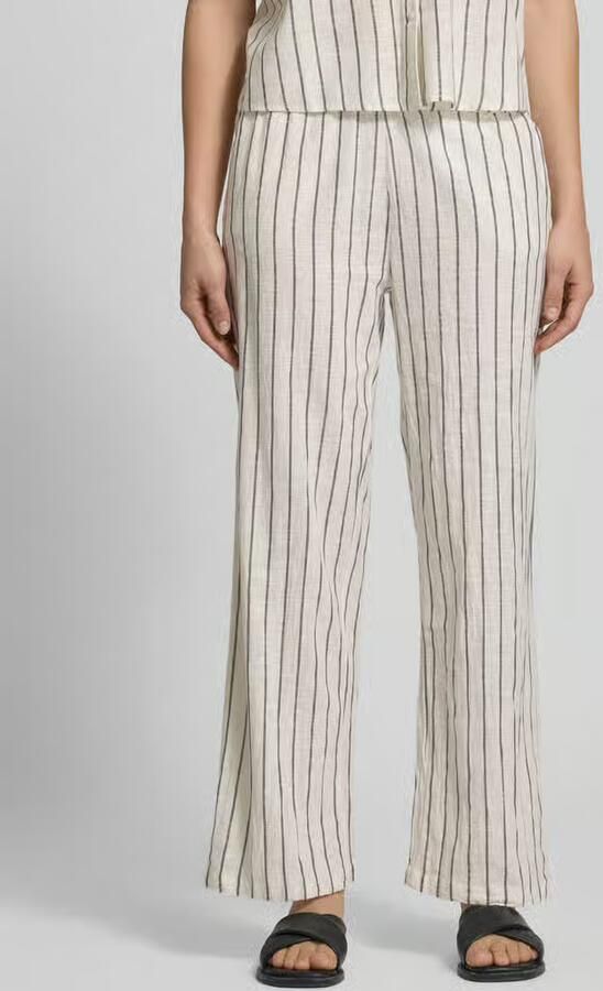 Only Loose fit stoffen broek van puur katoen model 'TIZIANA' - Foto 2