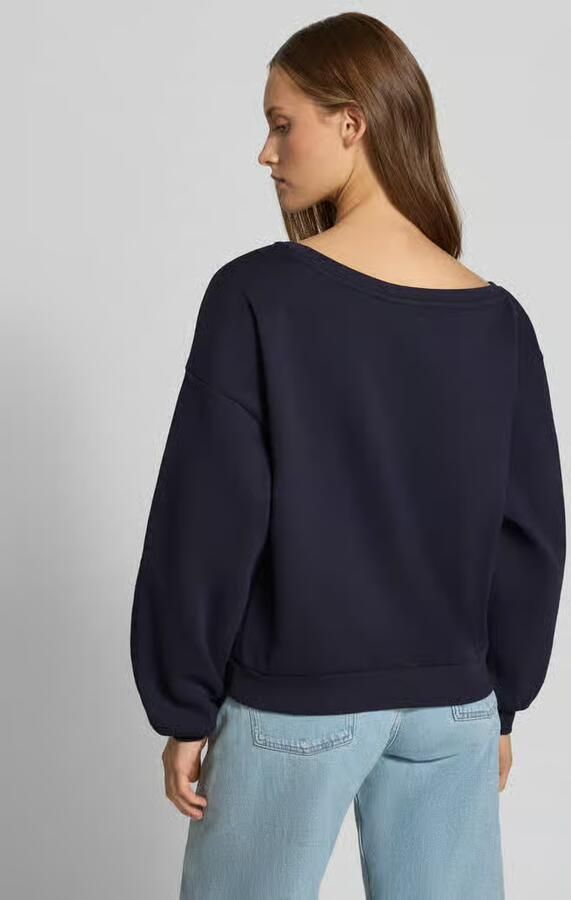 Only Loose fit sweatshirt van katoenmix model 'RHINA' - Foto 3