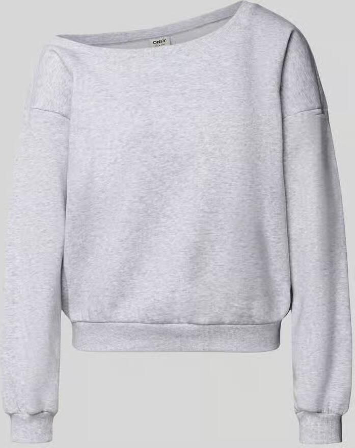 Only Loose fit sweatshirt van katoenmix model 'RHINA' - Foto 2