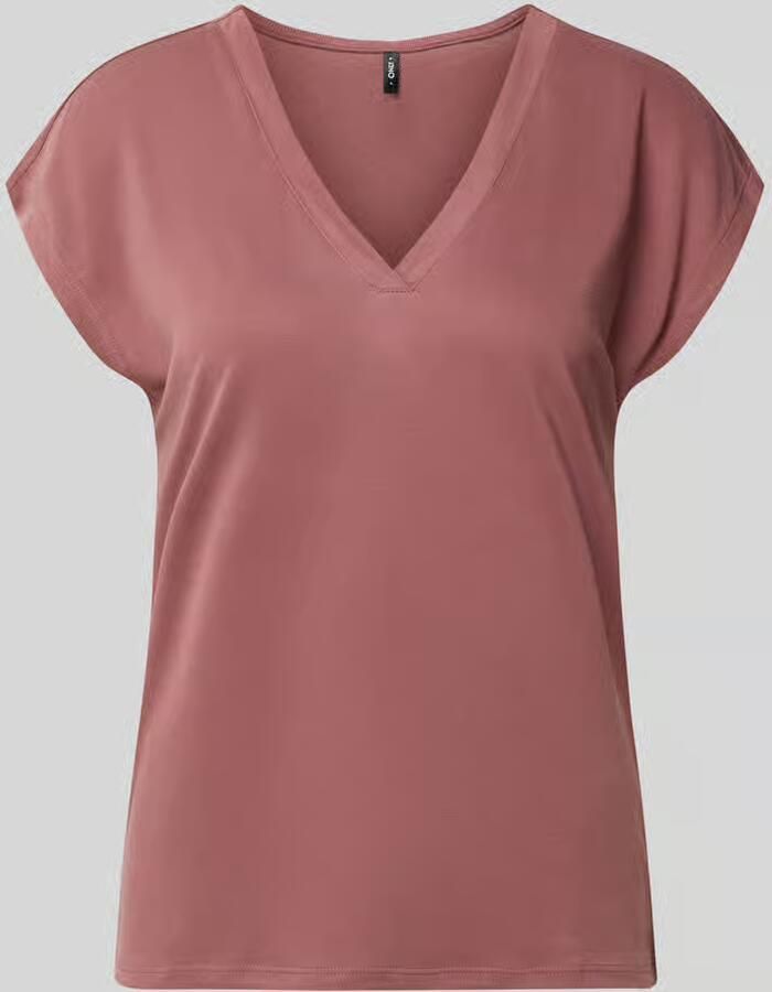 Only Loose fit T-shirt van modalmix model 'FREE' - Foto 2