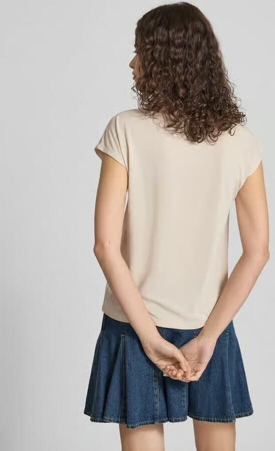 Only Shirt met V-hals ONLFREE S S MOD.V-NECK TOP JRS NOOS - Foto 4