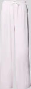 Only loose fit wijdte broek van mix van viscose en linnen model 'SIESTA'