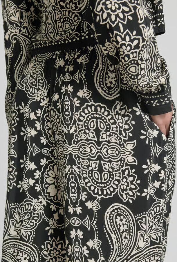 Only Loose fit wijdte broek van pure viscose model 'EMZA AJA'