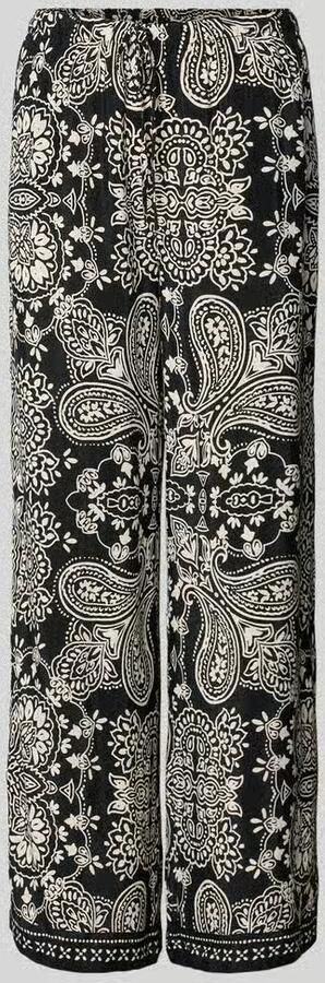 Only Loose fit wijdte broek van pure viscose model 'EMZA AJA' - Foto 3