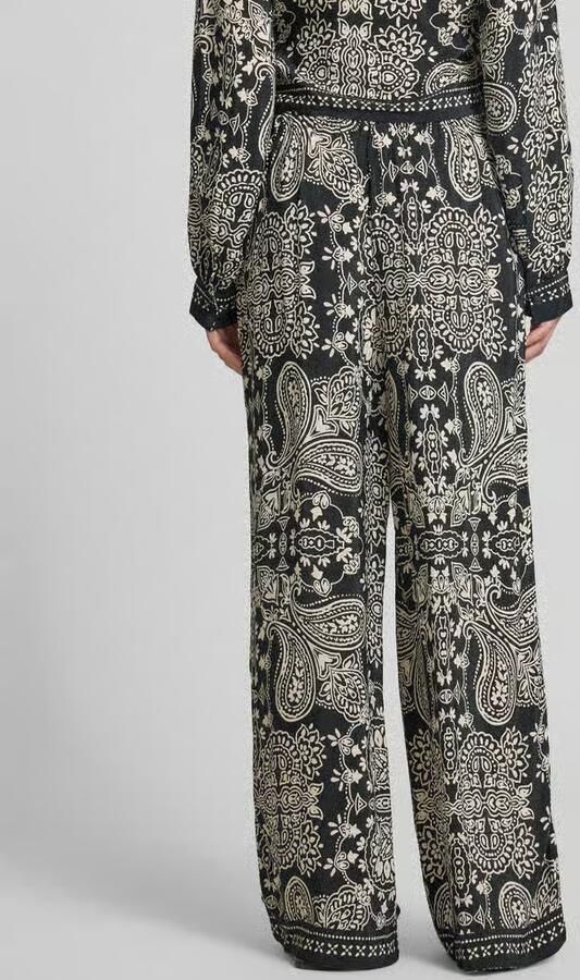 Only Loose fit wijdte broek van pure viscose model 'EMZA AJA' - Foto 4