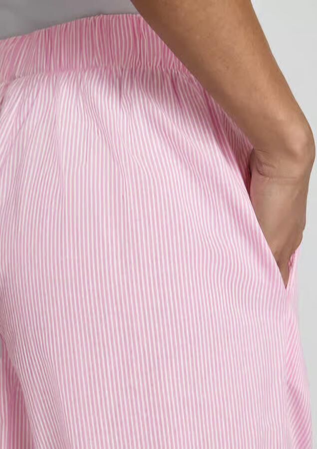 Only Regular fit wijde broek met all-over motief model 'AUGUSTA'
