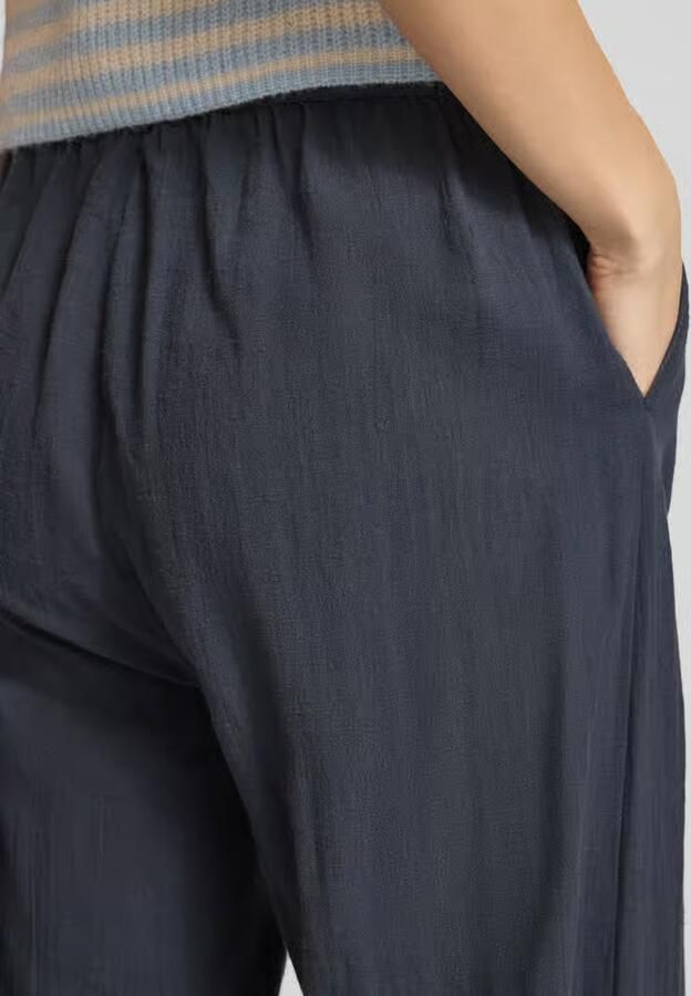 Only loose fit wijdte broek van puur katoen model 'TIZANA'