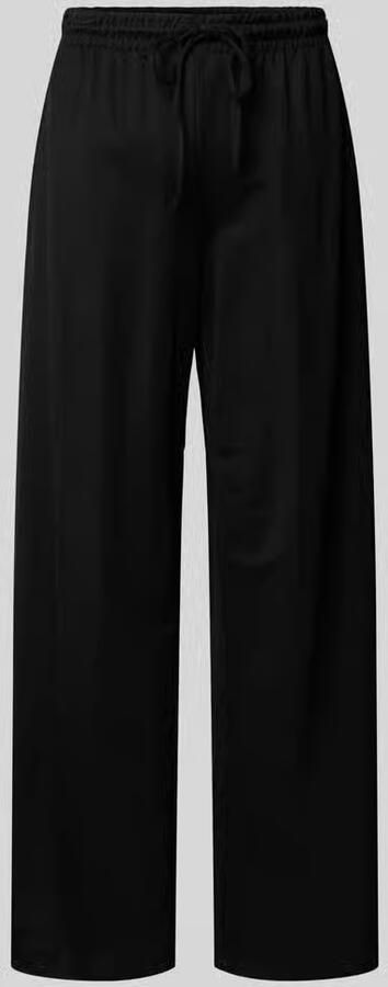 Only Wide leg stoffen broek met elastische band model 'JANY' - Foto 2
