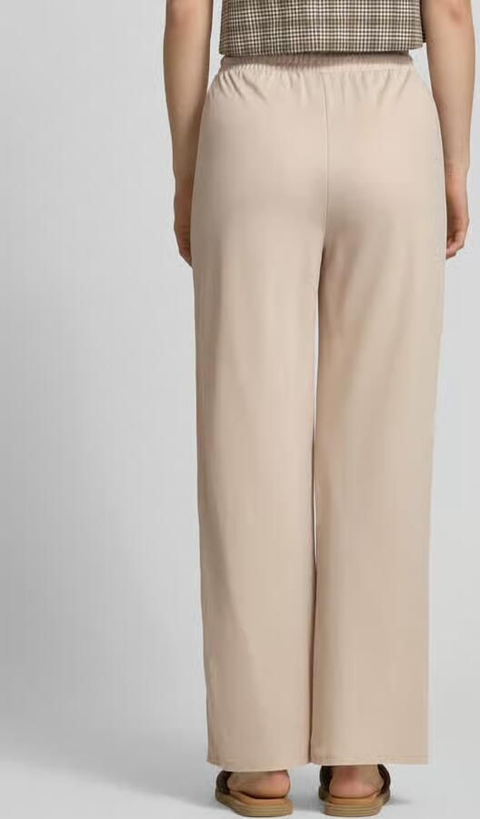 Only Wide leg stoffen broek met elastische band model 'JANY' - Foto 3