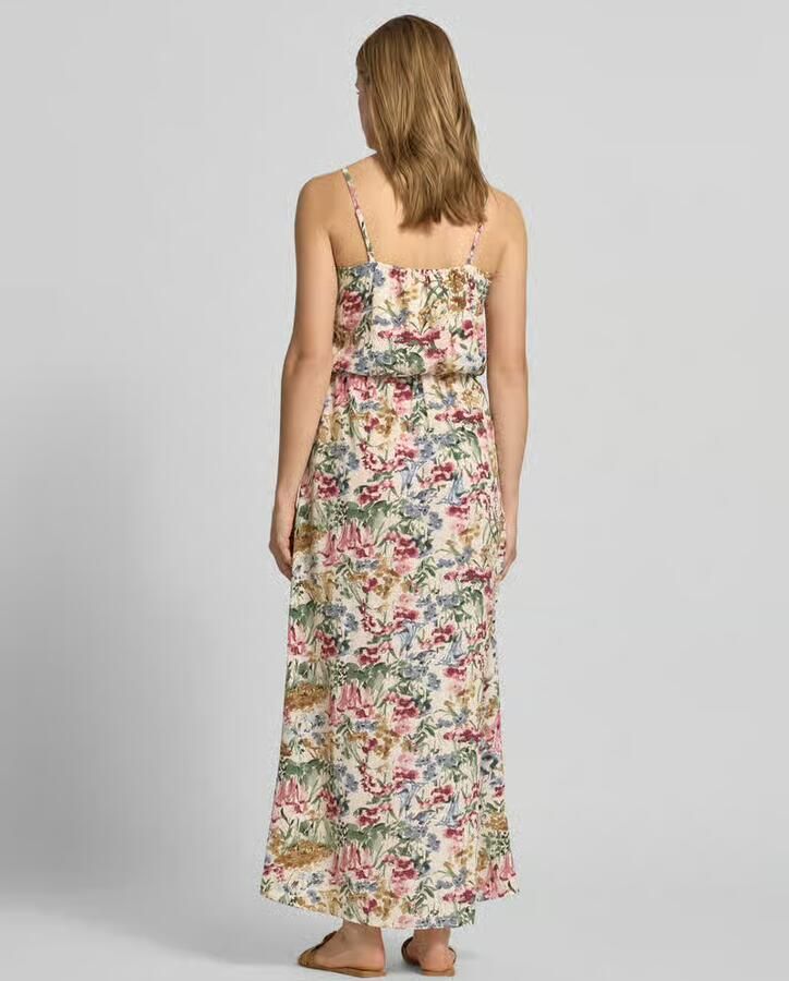 Only Getailleerde maxi-jurk met all-over motief model 'WINNER' - Foto 5