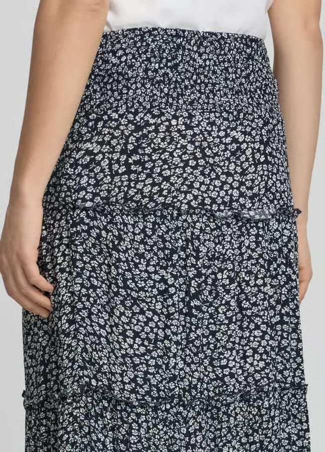 Only Maxirok van pure viscose model 'FERNANDA'