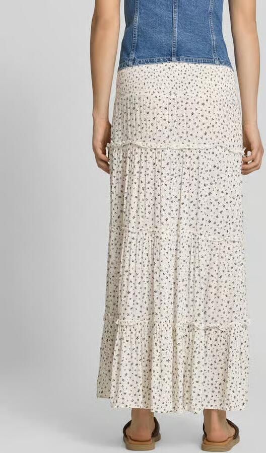 Only Maxirok van pure viscose model 'FERNANDA' - Foto 3