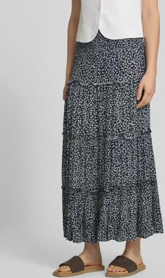 Only Maxirok van pure viscose model 'FERNANDA' - Foto 2