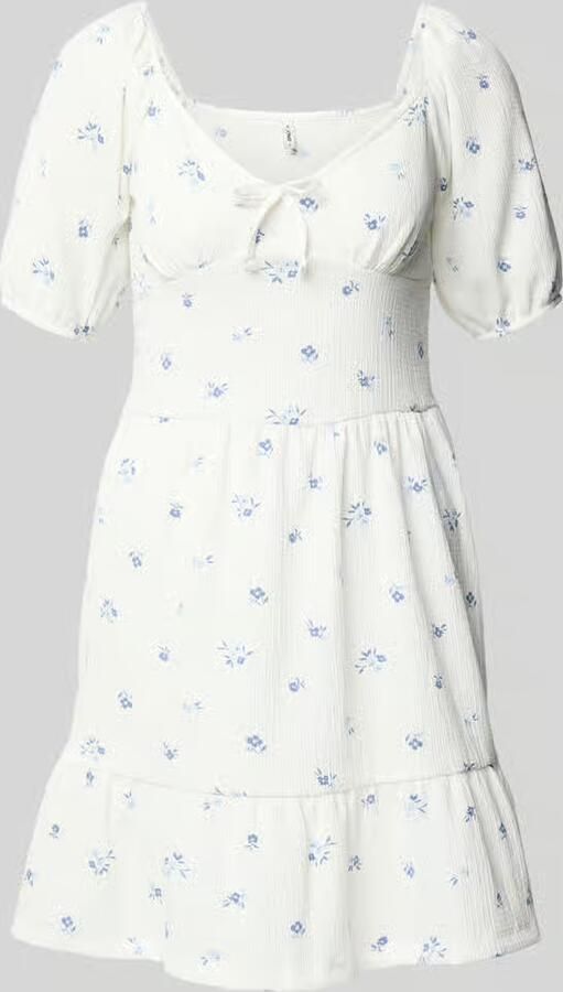 Only mini-jurk met pofmouwen model 'HILLARY' - Foto 2