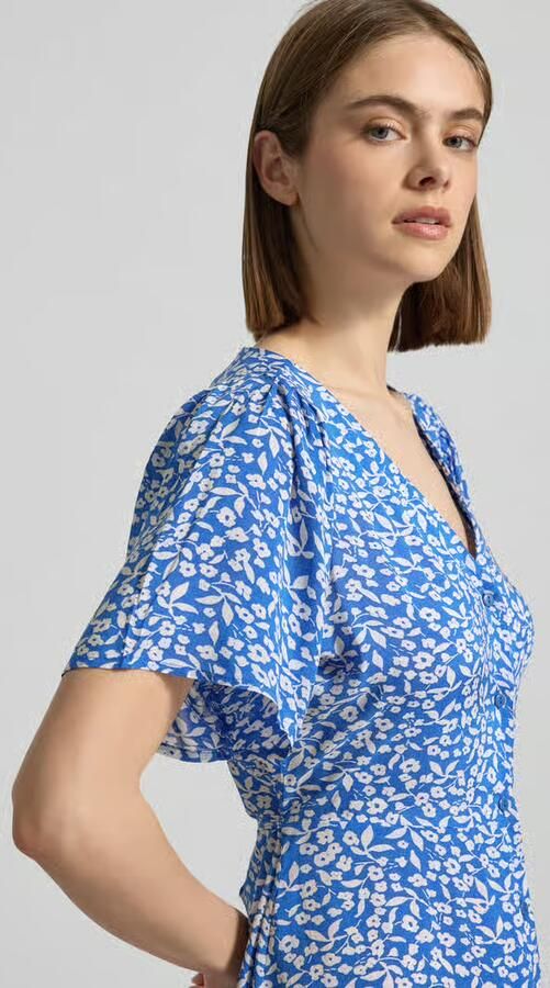 Only Regular fit mini-jurk van pure viscose model 'EVIDA' - Foto 3