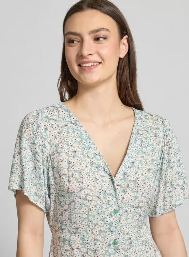 Only Regular fit mini-jurk van pure viscose model 'EVIDA'