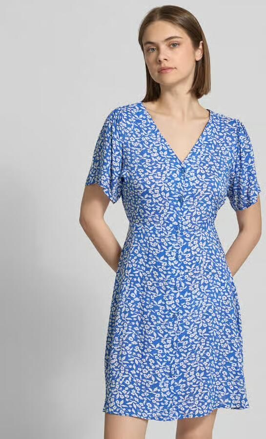 Only Regular fit mini-jurk van pure viscose model 'EVIDA' - Foto 4