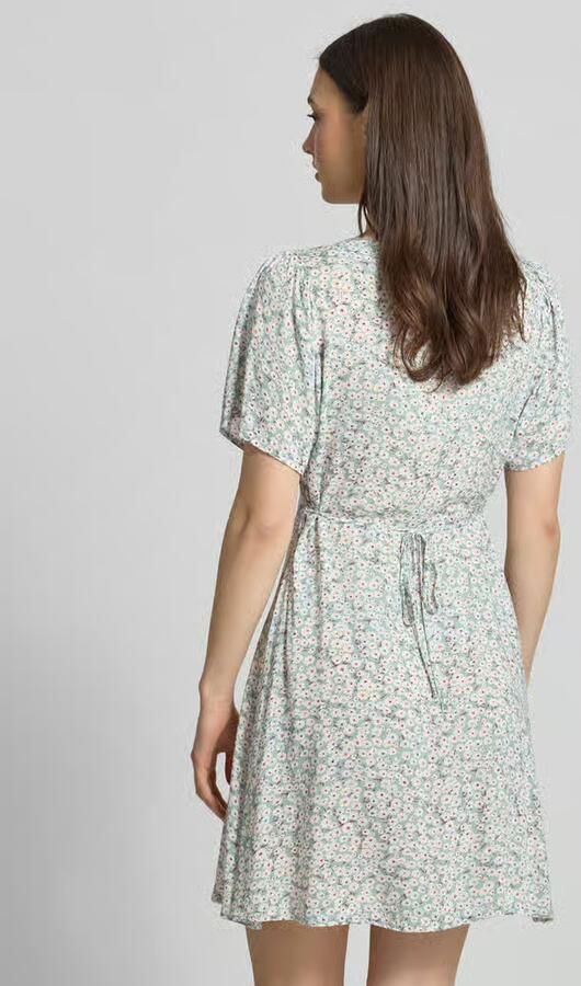 Only Regular fit mini-jurk van pure viscose model 'EVIDA' - Foto 7