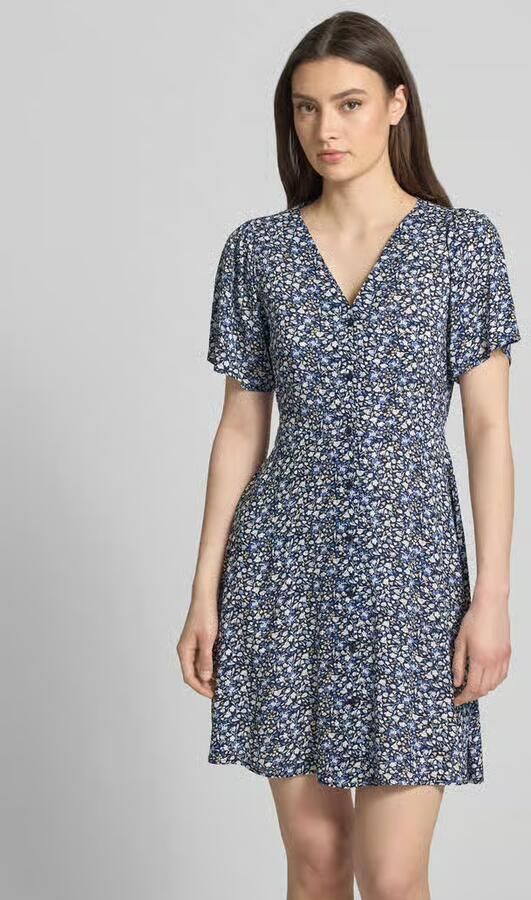Only Mini-jurk van pure viscose model 'EVIDA' - Foto 3