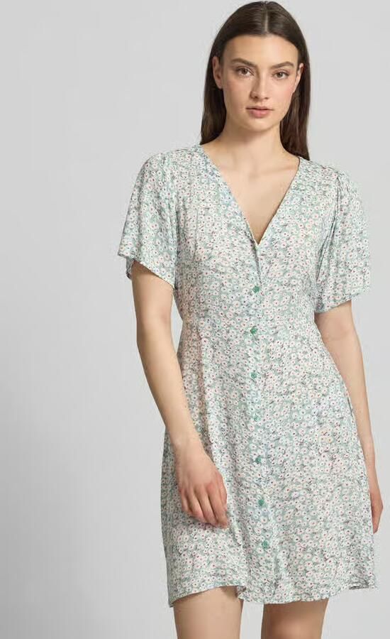 Only Regular fit mini-jurk van pure viscose model 'EVIDA' - Foto 8