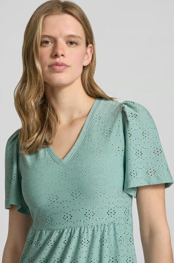 Only Mini-vrijetijdsjurk met ajourpatroon model 'SMILLA LIFE'