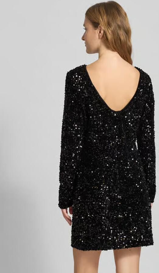 Only Nauwsluitende cocktailjurk met pailletten model 'CONFIDENCE'