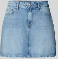 Only Nauwsluitende jeansrok van mix van biologisch katoen model 'STELLA' - Foto 3