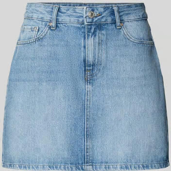 Only Nauwsluitende jeansrok van mix van biologisch katoen model 'STELLA' - Foto 5