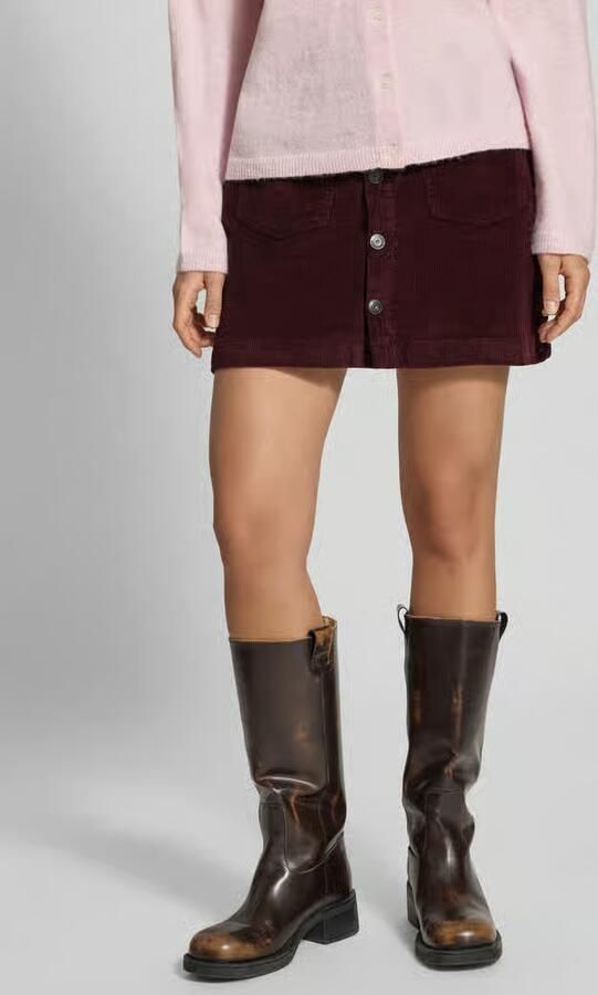 Only Nauwsluitende minirok van katoenmix model 'AMAZING' - Foto 3