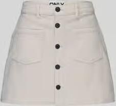 Only Nauwsluitende minirok van katoenmix model 'AMAZING'