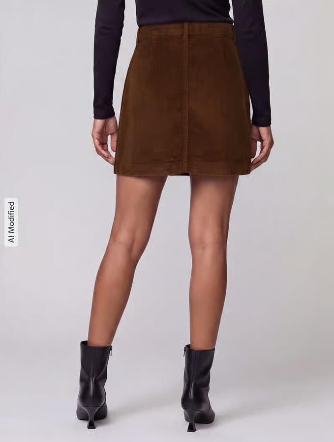 Only Nauwsluitende minirok van katoenmix model 'AMAZING' - Foto 4