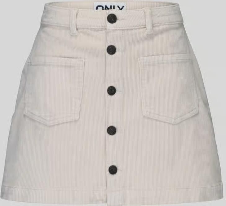 Only Nauwsluitende minirok van katoenmix model 'AMAZING' - Foto 3