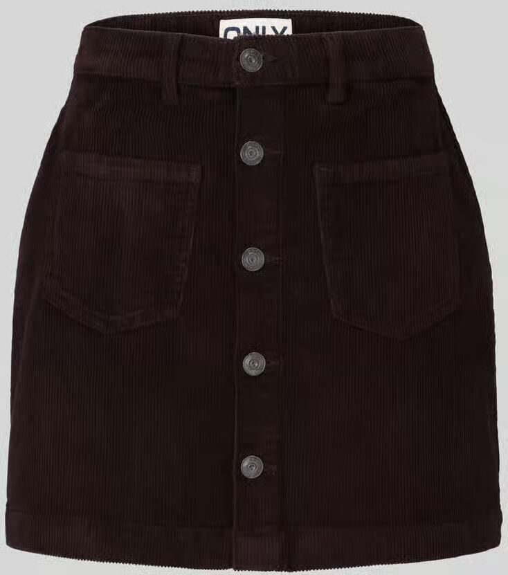 Only Nauwsluitende minirok van katoenmix model 'AMAZING' - Foto 6