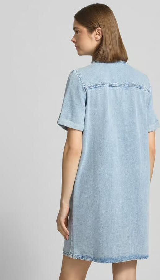 Only Nauwsluitende spijkerjurk van Mix van katoen en viscose Model 'LISA' - Foto 4