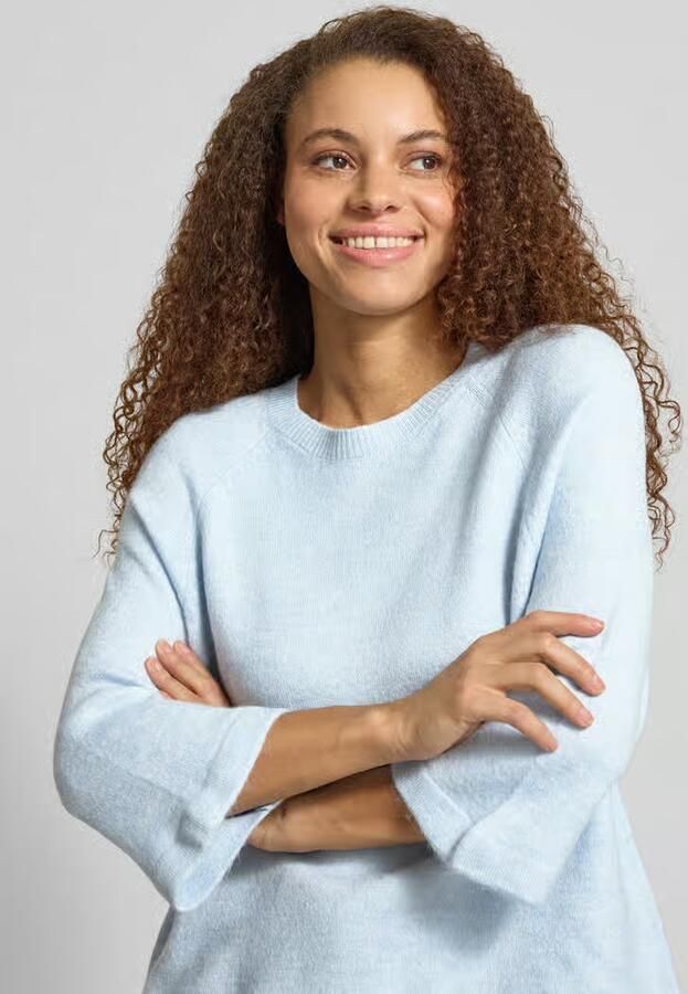 Only Oversized gebreide pullover met 3 4-mouwen model 'SIMONI' - Foto 2