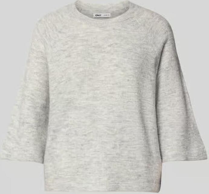 Only Oversized gebreide pullover met 3 4-mouwen model 'SIMONI' - Foto 6
