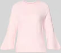 Only Oversized gebreide trui met 3 4-mouw model 'SIMONI' - Foto 4