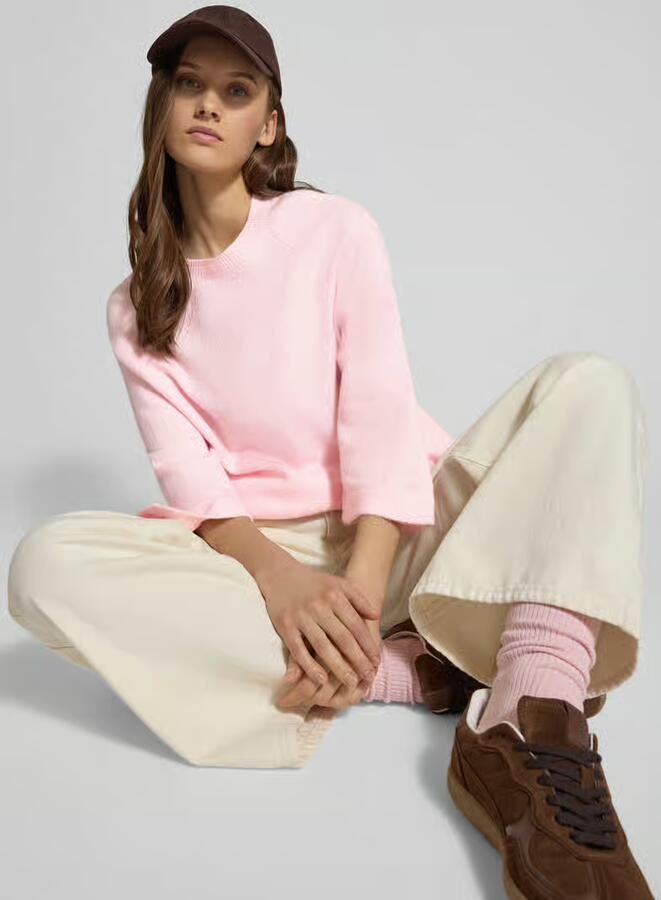 Only Oversized gebreide pullover met 3 4-mouwen model 'SIMONI' - Foto 2