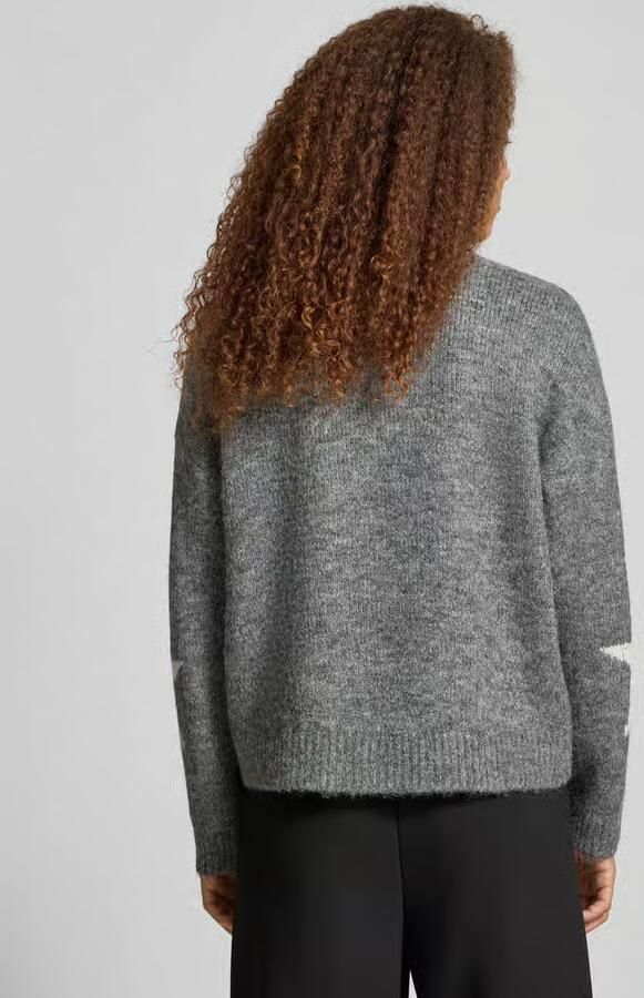 Only Oversized gebreide pullover met wol model 'AZU'