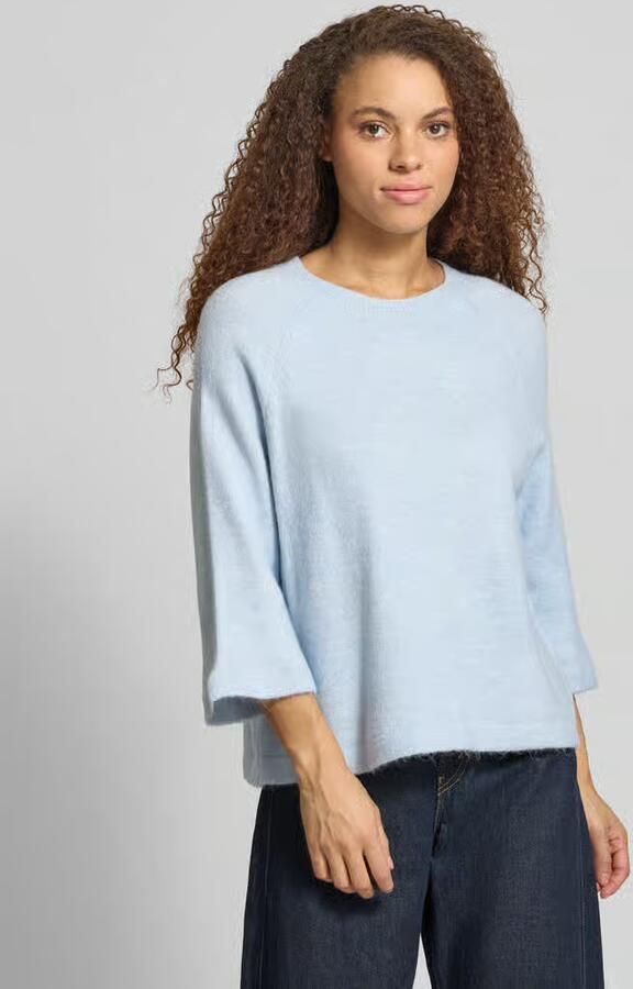 Only Oversized gebreide pullover met 3 4-mouwen model 'SIMONI' - Foto 5