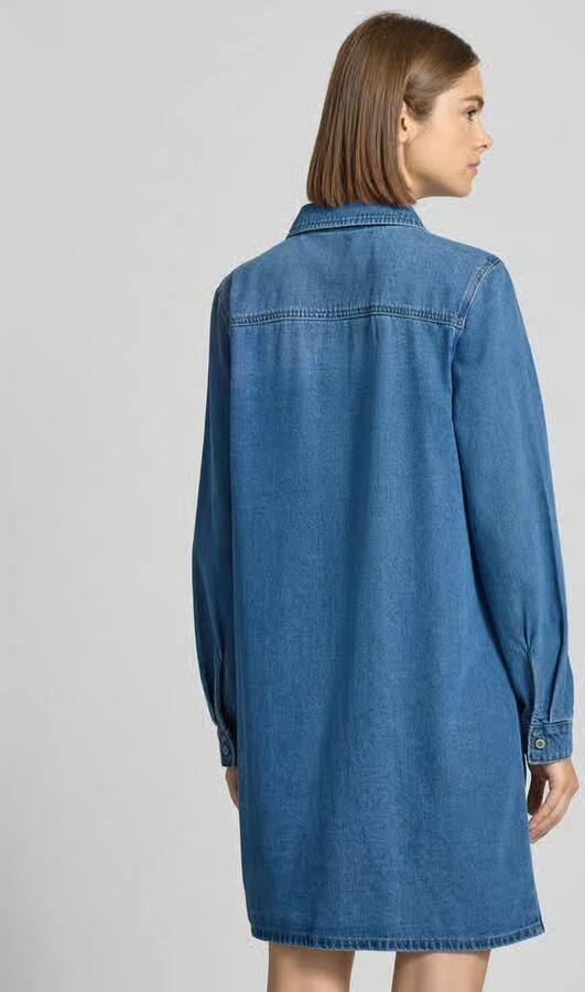 Only Oversized jeansjurk van katoenmix model 'LISA'