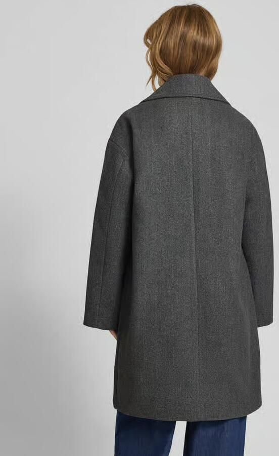 Only Oversized lange jas met reverskraag model 'BLAKE'