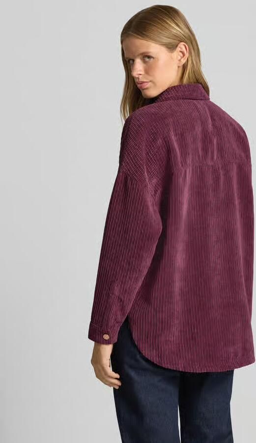 Only Oversized overhemdjack met verborgen drukknoopsluiting model 'JANINE-RAI' - Foto 3