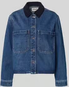 Only Oversized spijkerjack van katoenmix model 'CASSIE'