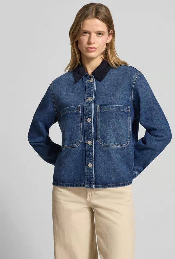 Only Oversized spijkerjack van katoenmix model 'CASSIE' - Foto 2